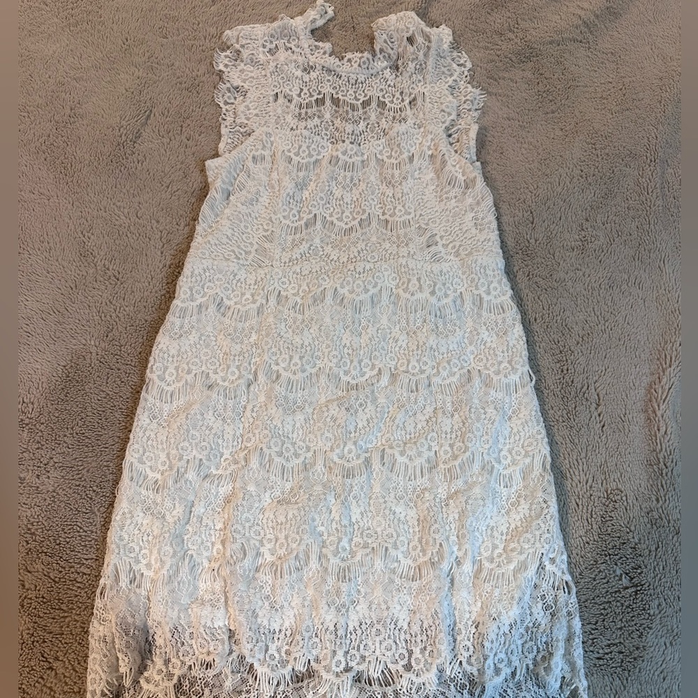 Free People Backless Lace Dress
